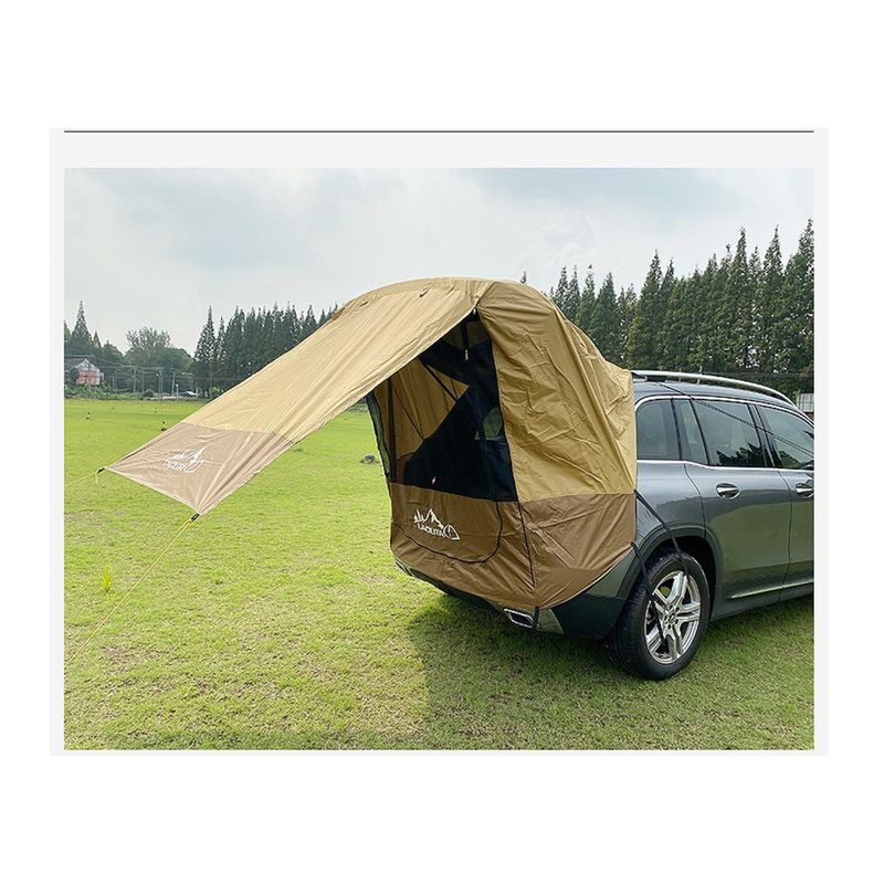 Tenda da campeggio autoguidata per esterni, con ombrellone, impermeabile, con prolunga per baule, per barbecue_voghion.com