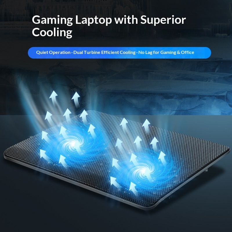 NeoGear NeoGear Cooler 14 pollici 15 pollici Potente base di raffreddamento silenziosa per laptop Disponibile_voghion.com