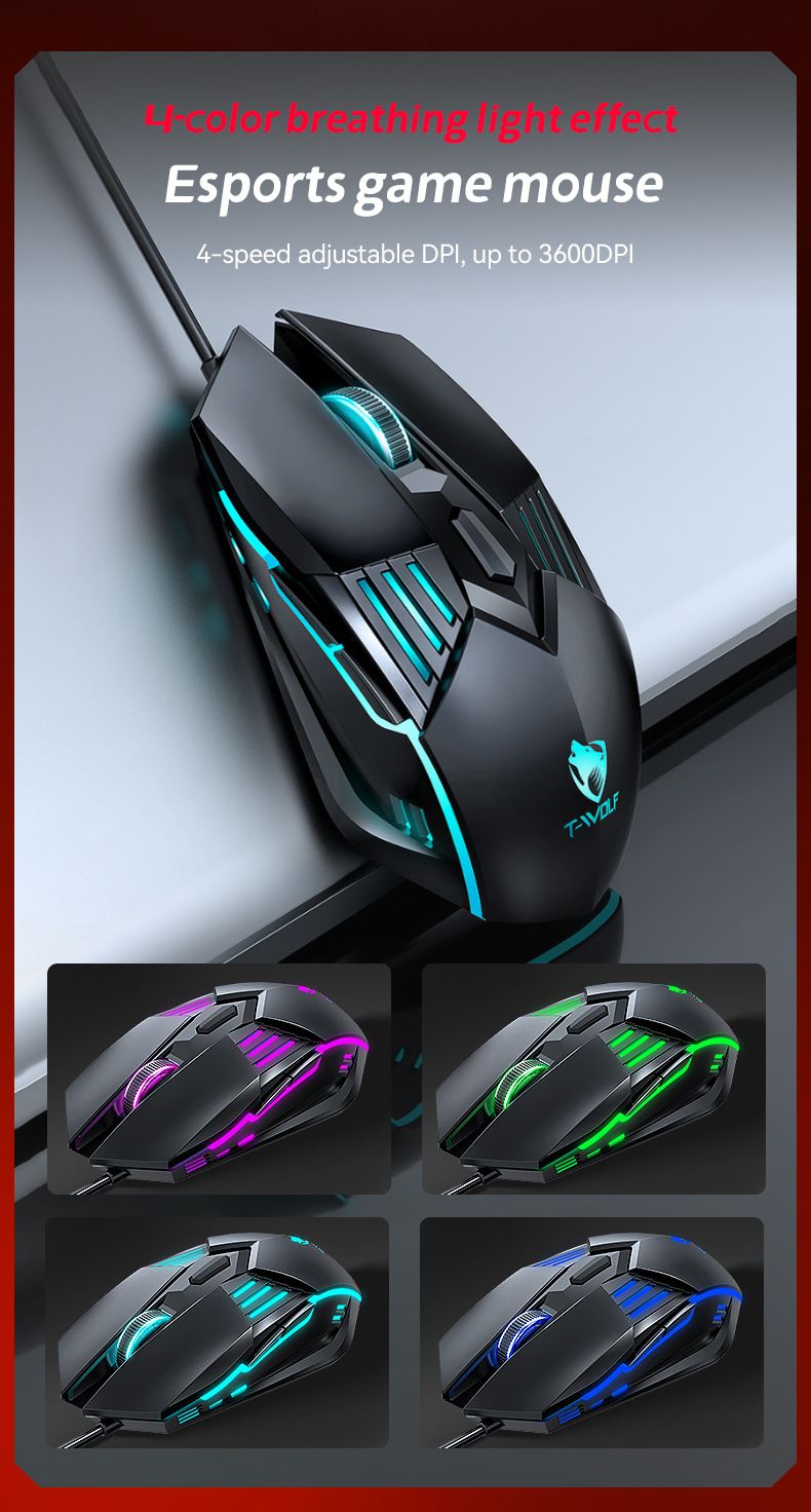 TBTF700 Mechanical Keyboard, Mouse, Earphones, Mouse Pad, Three Or Four-piece Set, E-sports Game Set_voghion.com