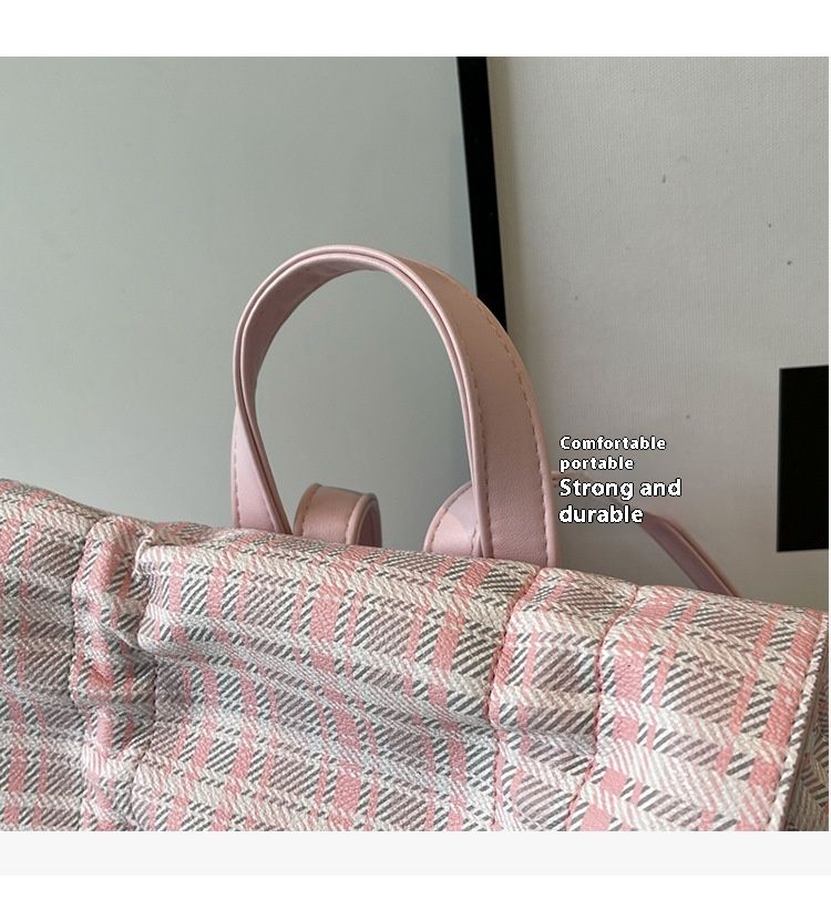 2024 Frühling Beliebte Mode Bogen Weiches Leder Niedlichen Rucksack Eine Schulter Große Kapazität Vielseitige Pendler Handtasche_voghion.com