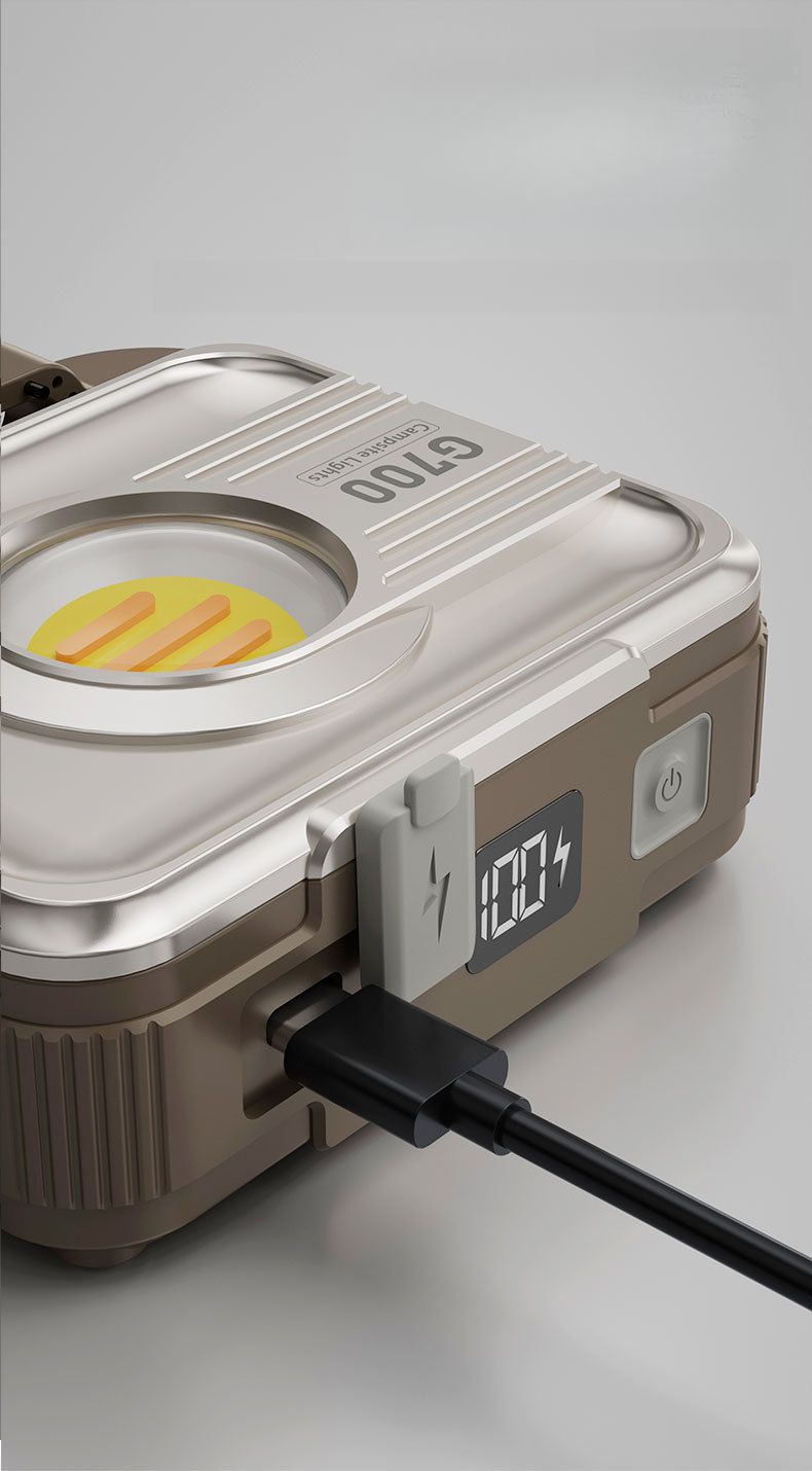 Cross-Border New Outdoor Portable Long Battery Life LED Strong Emergency Camping Light_voghion.com