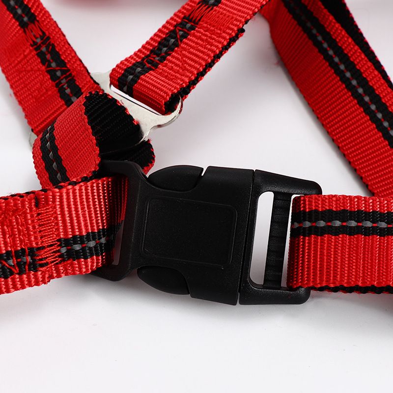 Reflective For Small Medium Large Dogs Chain Walking Chest Harness Dog Leash Pet_voghion.com