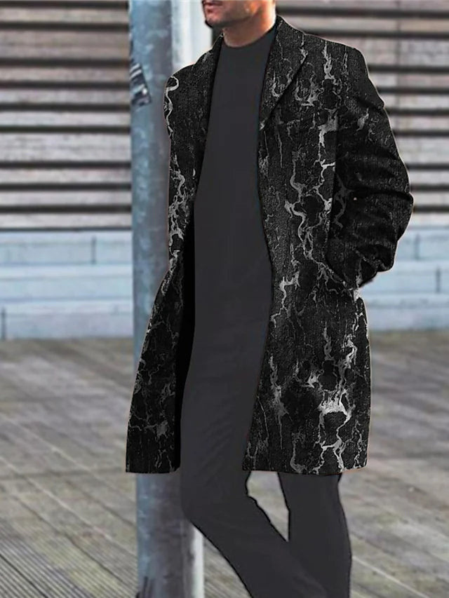 2024 autumn new mid length cardigan windbreaker long sleeved jacket men's_voghion.com