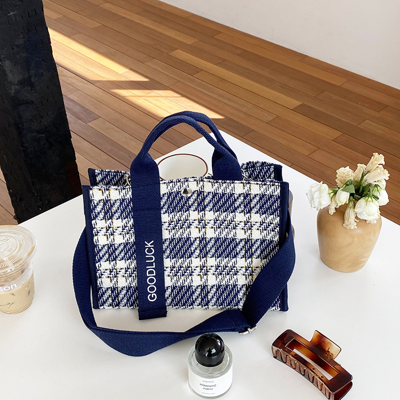 Hersteller tragbare diagonal kleine tasche ins tasche streifen schulter leinwand tasche frauen tasche_voghion.com