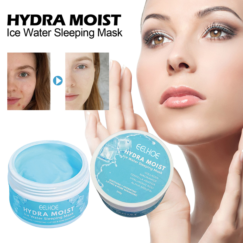 EELHOE maschera viso per il sonno che idrata profondamente la pelle ripara le macchie scure secche_voghion.com