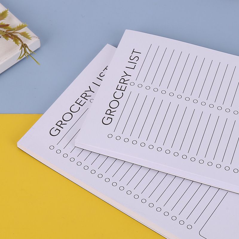 Factory supply soft magnetic notepad English cute office student notepad with pen holder to map can be customized_voghion.com