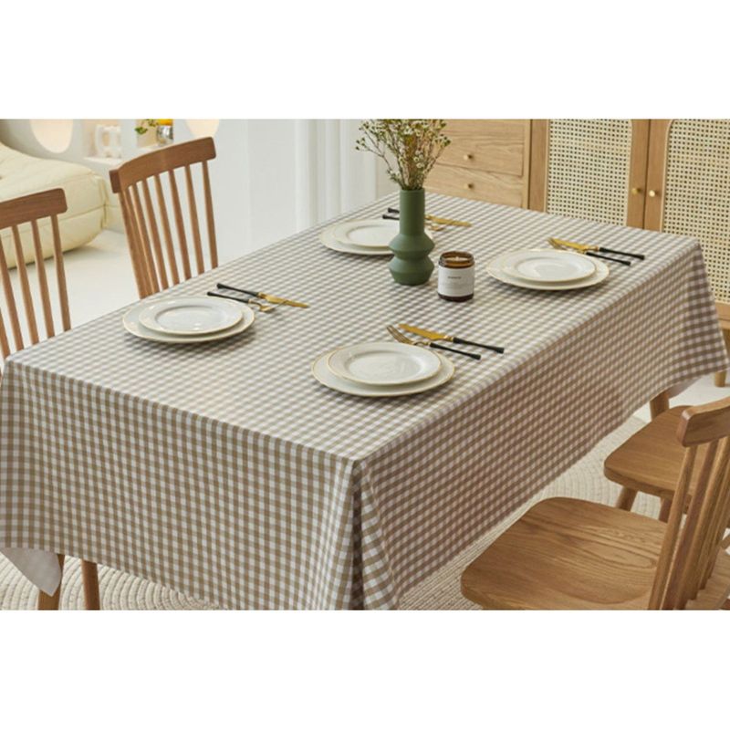 Tablecloth PVC Tablecloth Rectangular Dining Table Coffee Table Picnic Mat_voghion.com