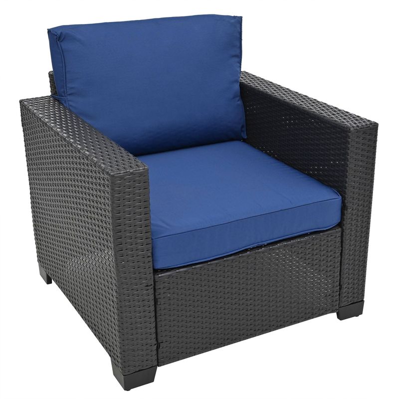 10 Piece PE Rattan Patio Furniture Set, Sectional Sofa Set, Outdoor Patio Furniture Set With Cushions & Tempered Glass Coffee Table_voghion.com