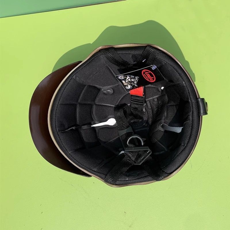 Jugend Schüler Elektromotorrad Liicht Atmungsaktiv Sonneschutz Summer Fréijoer an Hierscht Hallefhelm Belëftung_voghion.com