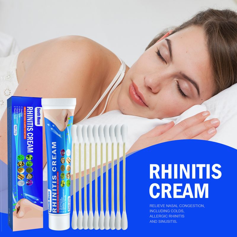 South Moon - Pflegecreme gegen trockene, kalte, laufende Nase und Juckreiz, gegen Niesen, verstopfte Nase, Verstopfung und Entzündung_voghion.com