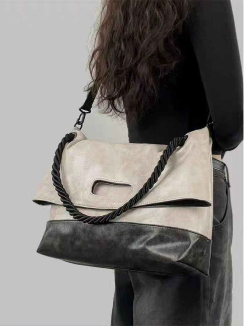 Borsa a tracolla grande in morbida pelle per donna, 2025, nuova, alla moda e alla moda_voghion.com