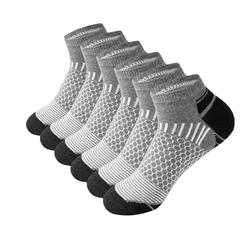 6/12 Paar Bunte Herren-Socken Mit Niedriger Wade, Modisch, Bequem, Herbst, Klassisch, Schwarz, Business-Socke, Hochwertige Herren-Kurzsocken_voghion.com