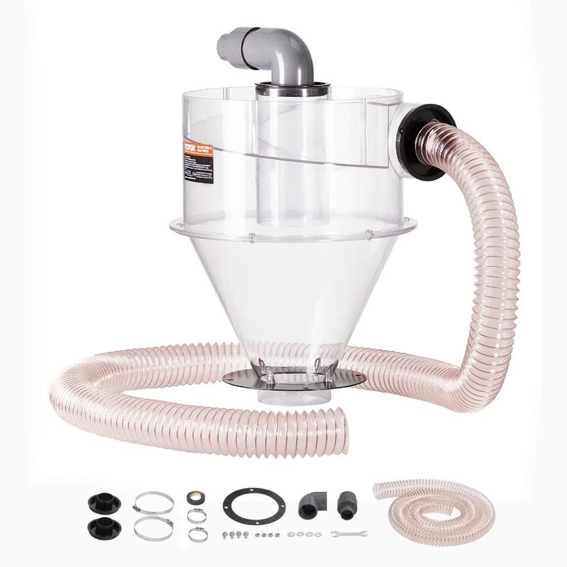 Separator Gal Tank Cyclone Cleaner Separator 5-10 Vacuum 4 Dust For_voghion.com