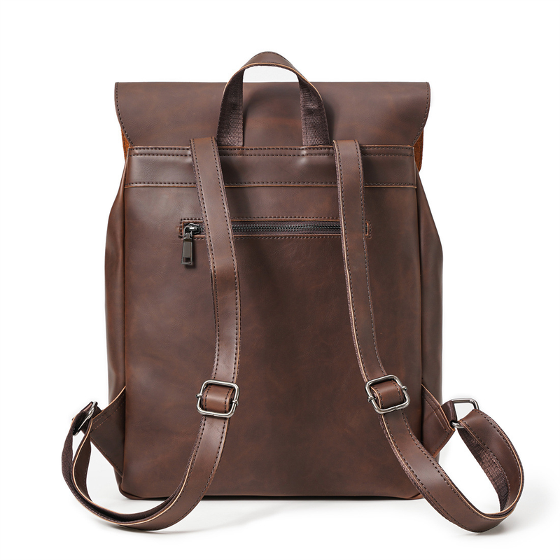 Neuer minimalistischer Retro-Rucksack in koreanischer Version, Freizeitrucksack, Herrenrucksack, Herren- und Damenrucksack, Reisetasche, Computertasche_voghion.com