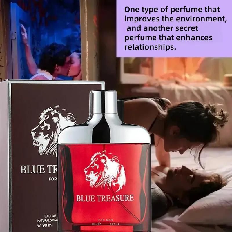 Herenparfum met een langdurige, frisse bloemengeur versterkt de mannelijke charme en aantrekkingskracht. Het heeft een elegant donkerblauw flesontwerp._voghion.com