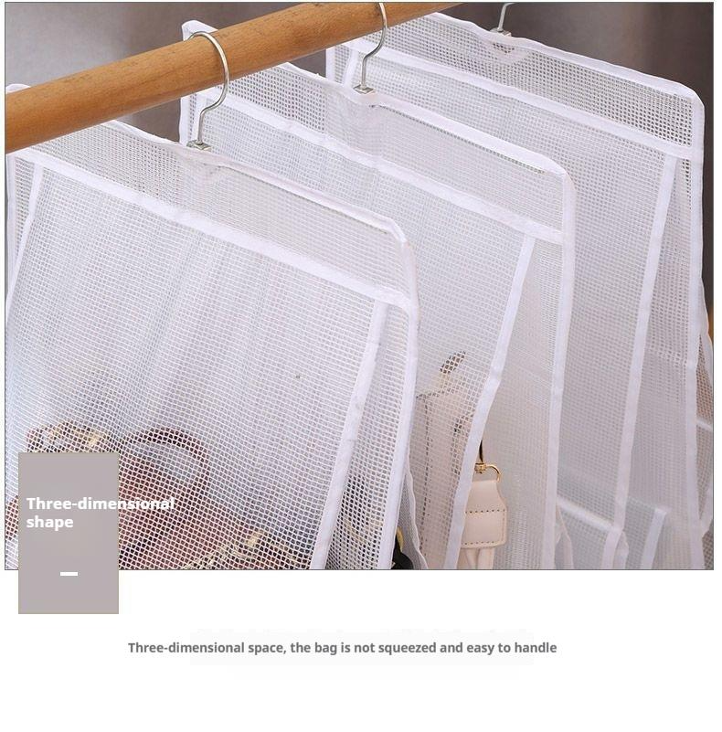 Torba materiałowa, dwustronna, wisząca torba do przechowywania w domu w akademiku_voghion.com