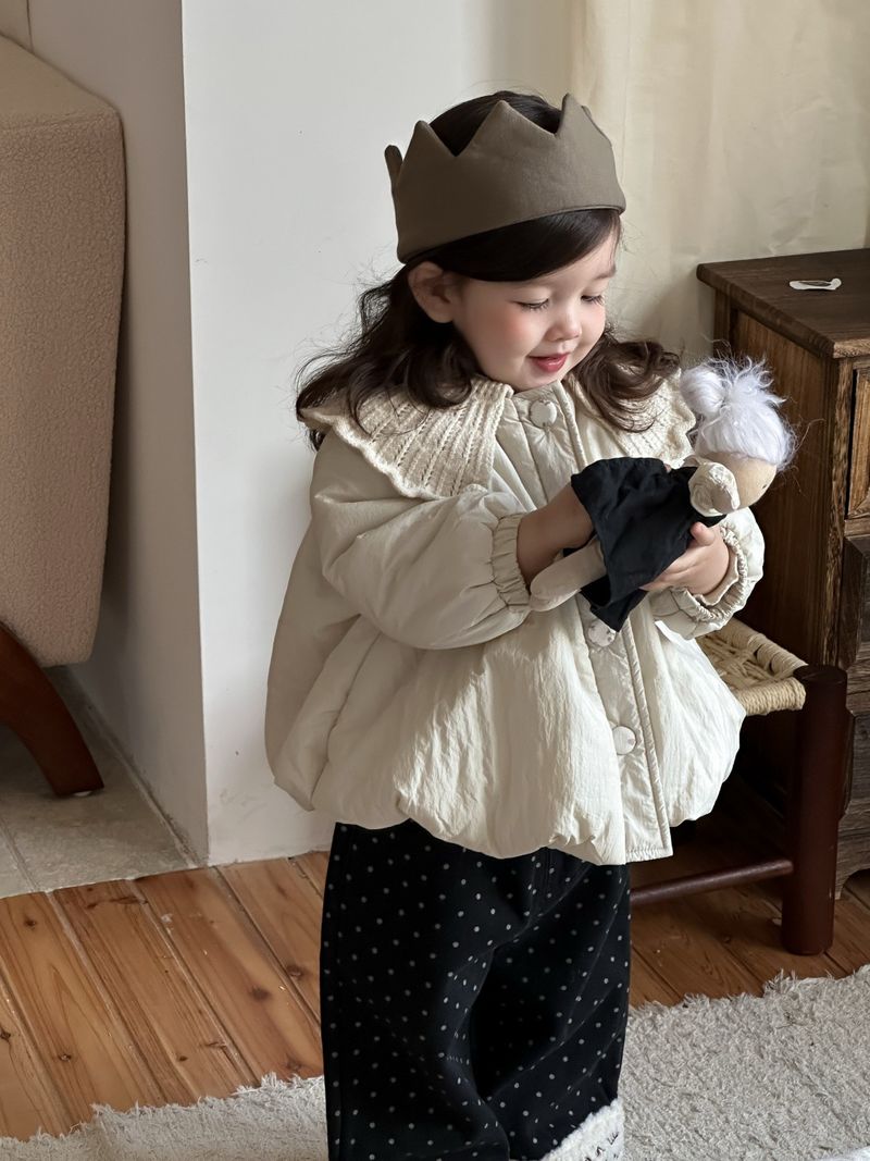 Alyce-xiyue1baobao Girls' Cotton Jacket 2025 Autumn Winter New Baby Clothes Thickened Warm Korean Style Children's Fleece Set_voghion.com