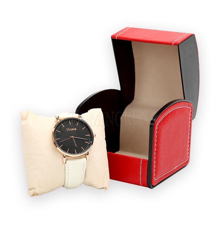 Pu Watch Box Premium Clamshell Watch Box Business Watch Box Watch Storage Box Men's Watch Gift Box_voghion.com