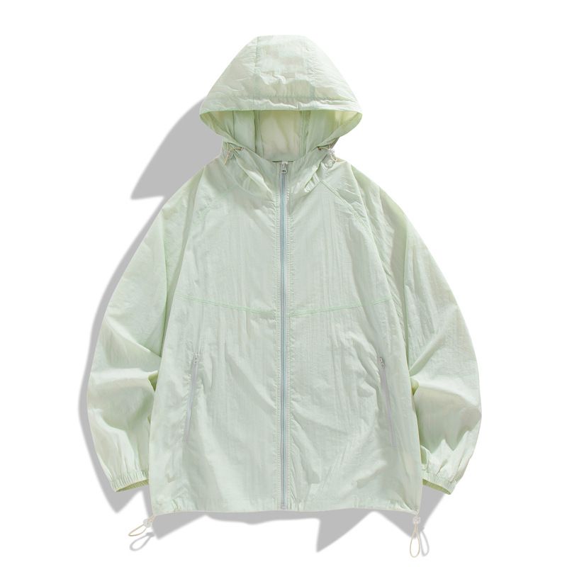 Abbigliamento estivo con protezione solare di qualità imbattibile per uomo e donna, leggero e alla moda per giovani coppie, alla moda e casual, con cappuccio versatile._voghion.com