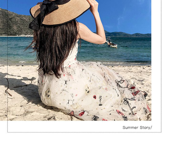 Pdmcms Beach Straw Hat for Summer Beach Outing Large Brim for Sun Protection and Vacation Versatile Cool Hat Sun Hat_voghion.com