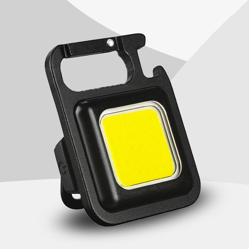 Multifunctional Portable USB Mini Keychain High Brightness COB Work Emergency Outdoor Camping Light_voghion.com