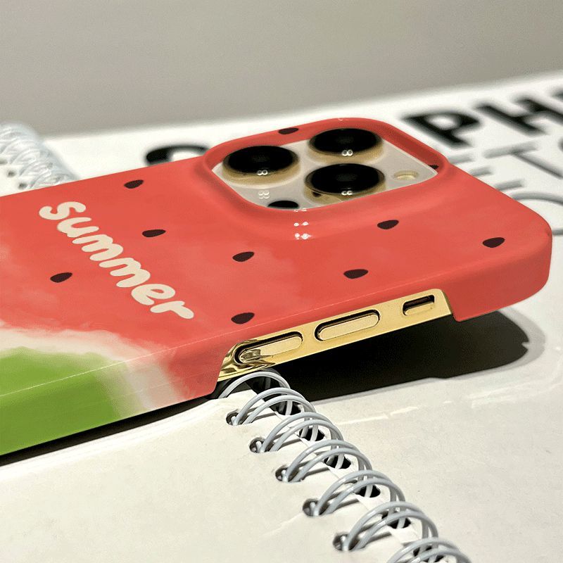 Watermelon Summer 14 ProMax-telefoon iPhone 13 Pro Film 12 All Inclusive 11 Shiny XR Hard Case 8_voghion.com