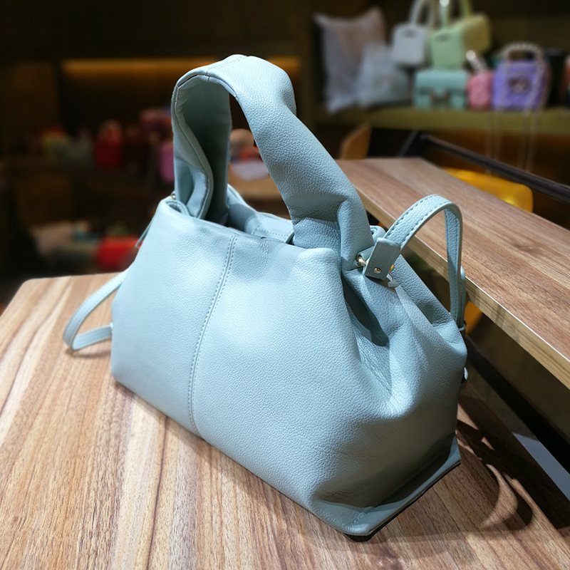 Borsa a tracolla alla moda, versatile, in tinta unita, per il pranzo, del marchio francese di nicchia 2025, per le donne_voghion.com