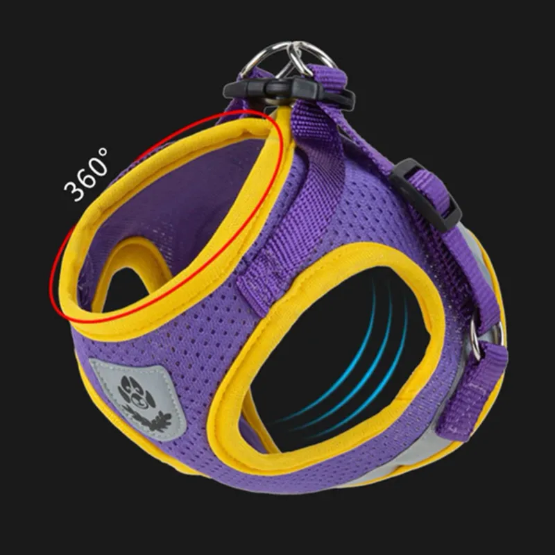 Reflective Dog Leash, Vest Small Medium Dogs, Puppies, And Cats, Suitable For Walks By PawParty Store_voghion.com