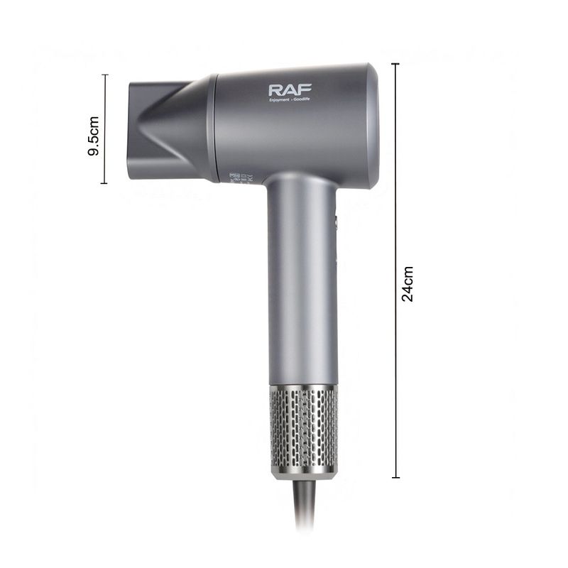 RAF European Standard High-Speed Hair Dryer Household Multi-Function Adjustable ABS Material 11000 RPM Negative Ion_voghion.com