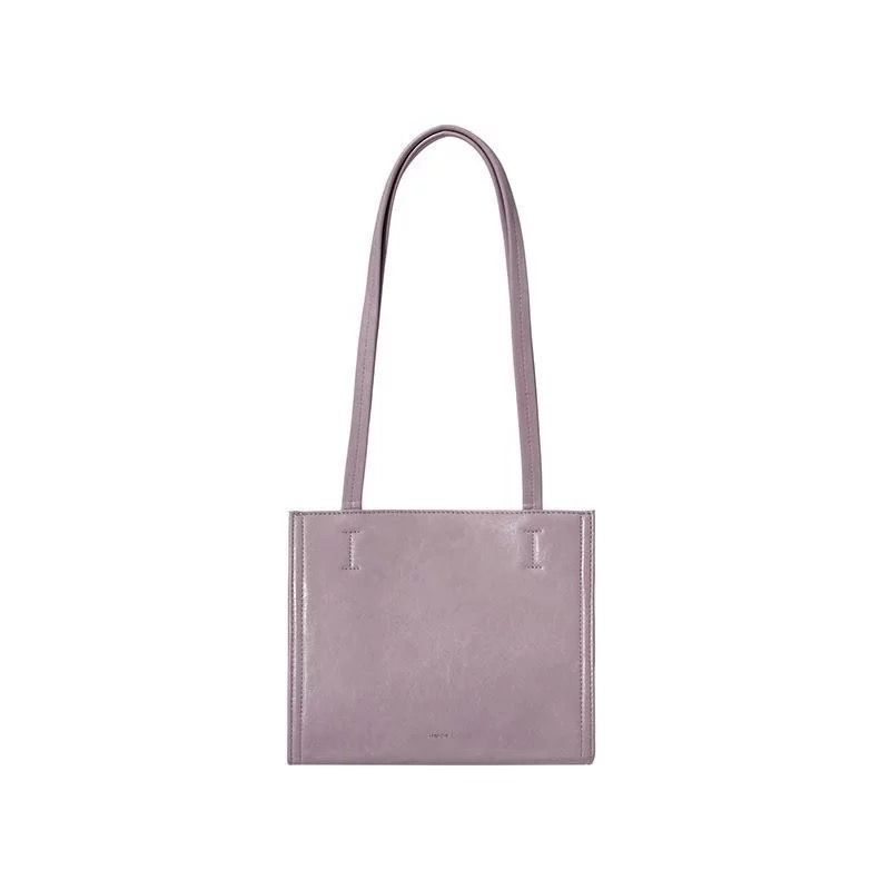 Bolso tote coreano de 7 colores, estilo oblongo, tipo stand, para mujer, de gran capacidad._voghion.com