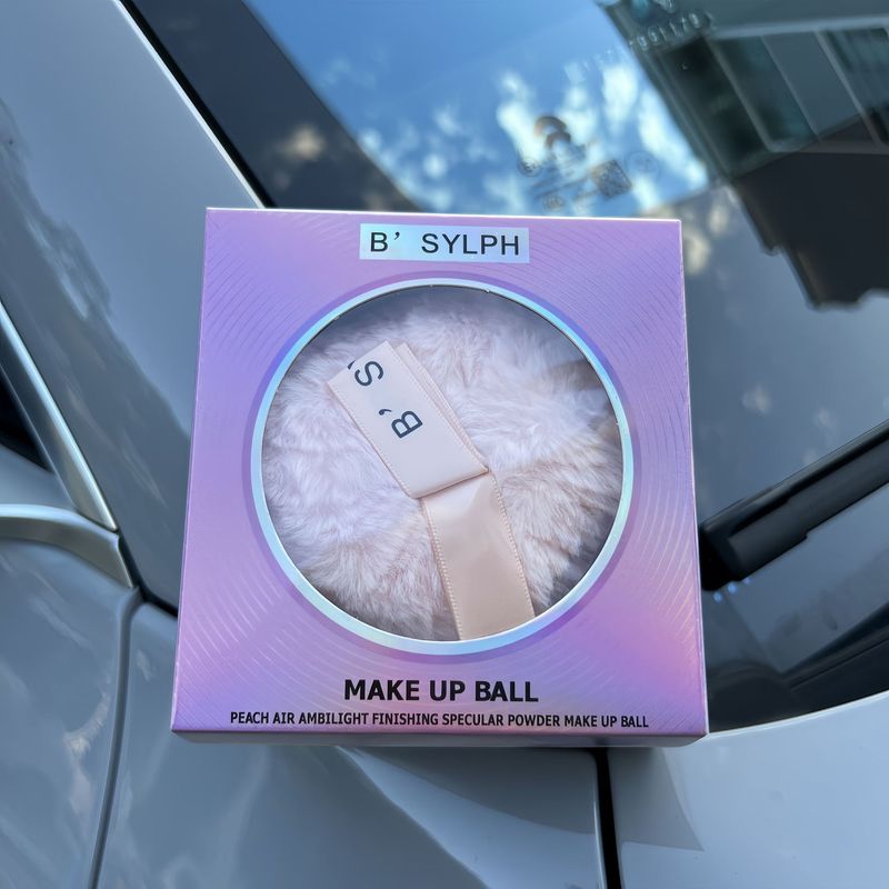 Bronzers & Highlighters New Velvet High Gloss Shiny Powder Puff Fine Glitter Setting Powder To Brighten The Clavicle Body Glitter Highlight Ball_voghion.com