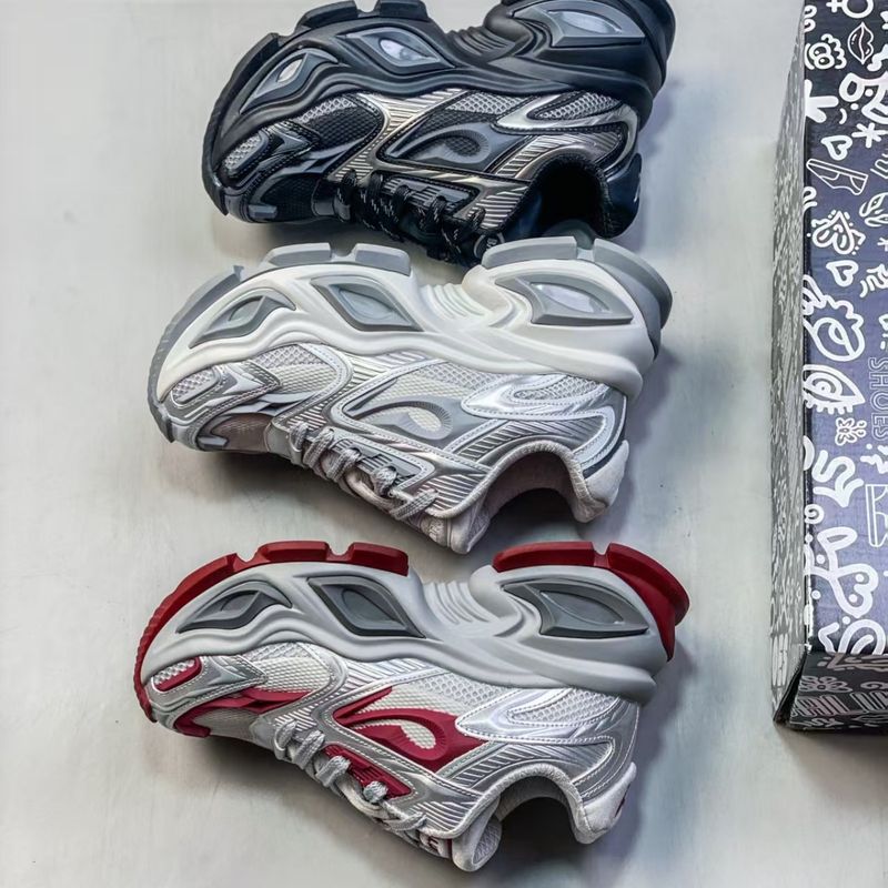 Putian 2025 Summer New GC Seconda Generazione Moonfall Galaxy Nero Scarpe da Papà con Suola Spessa_voghion.com