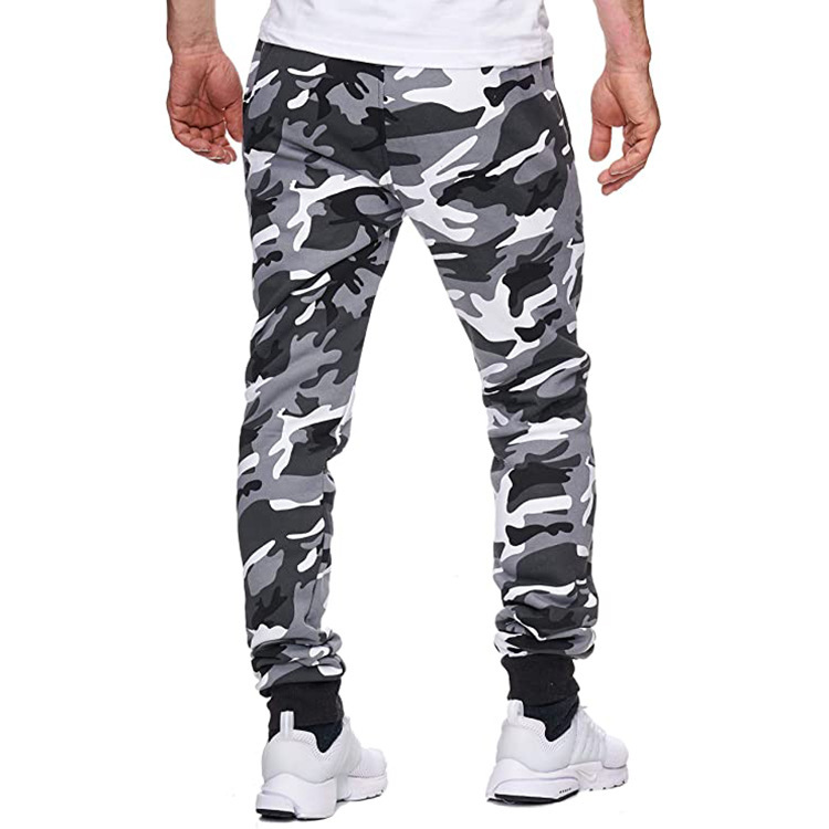 Spring and Autumn camouflage men's trousers printed medium stretch sports and leisure trousers man_voghion.com