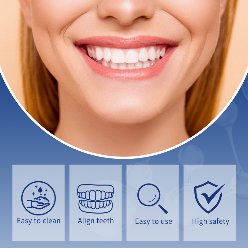 Jawbone Upassung schéine Bracket fir d'Reparatioun vu Kieferzréckzéiung an Zänn Irregularitéit, Bucktooth Oral Care Bracket_voghion.com