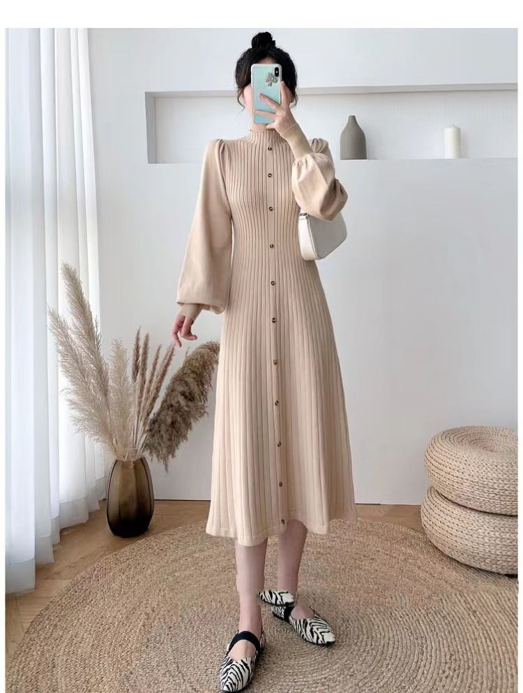 Kurzer Paarmantel für Herren im französischen Stil, Wolle für Herbst und Winter, schmale Passform, mittellang bis lang, dicker Strick mit langen Ärmeln_voghion.com