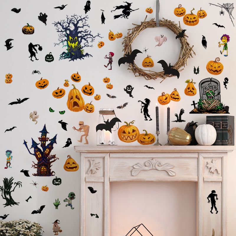Aufkleber Halloween Blut Handabdruck Fußabdrücke Dekorative Wandaufkleber Fensteraufkleber Wohnzimmer Schlafzimmer Hintergrund Home Dekoration Aufkleber_voghion.com