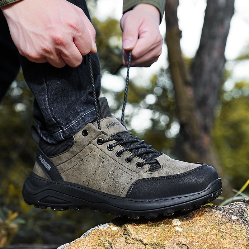 Outdoor-Schuhe Bergsteigen Große Größe Herrenschuhe Wanderschuhe_voghion.com