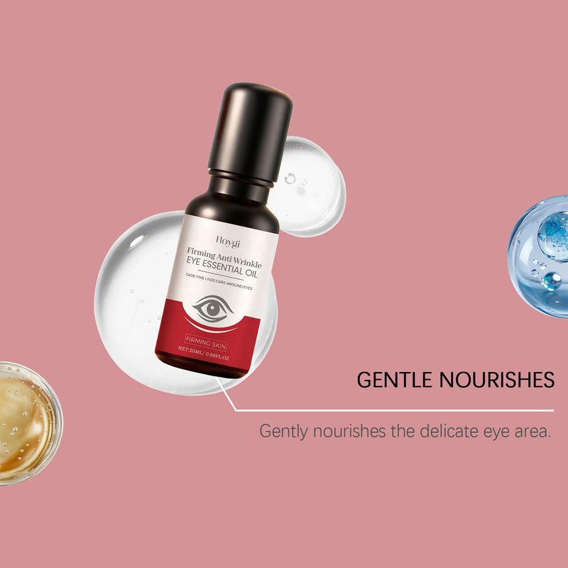 HOYGI Augenroller spendet trockener Haut um die Augen Feuchtigkeit, massiert Elastizität, zartes, feuchtigkeitsspendendes Essenzöl_voghion.com