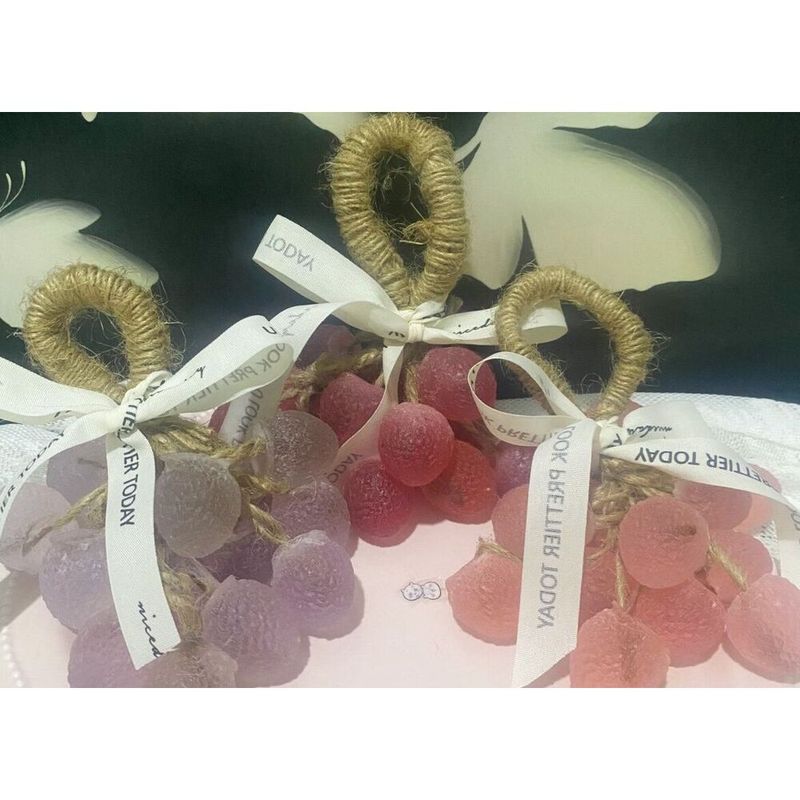 Creative Handmade Aromatherapy Pendant Simulated Lychee Long-lasting Fresh Soap_voghion.com