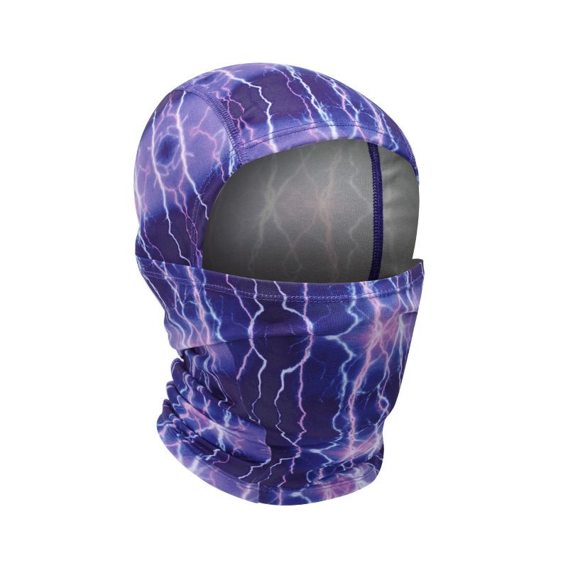 Scaldacollo traspirante per bambini LazyZoom, protezione solare, protezione UV, per ciclismo all'aperto_voghion.com