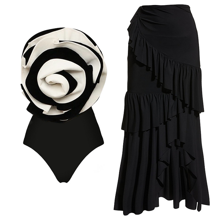 Maillot de bain taille haute mode femme_voghion.com