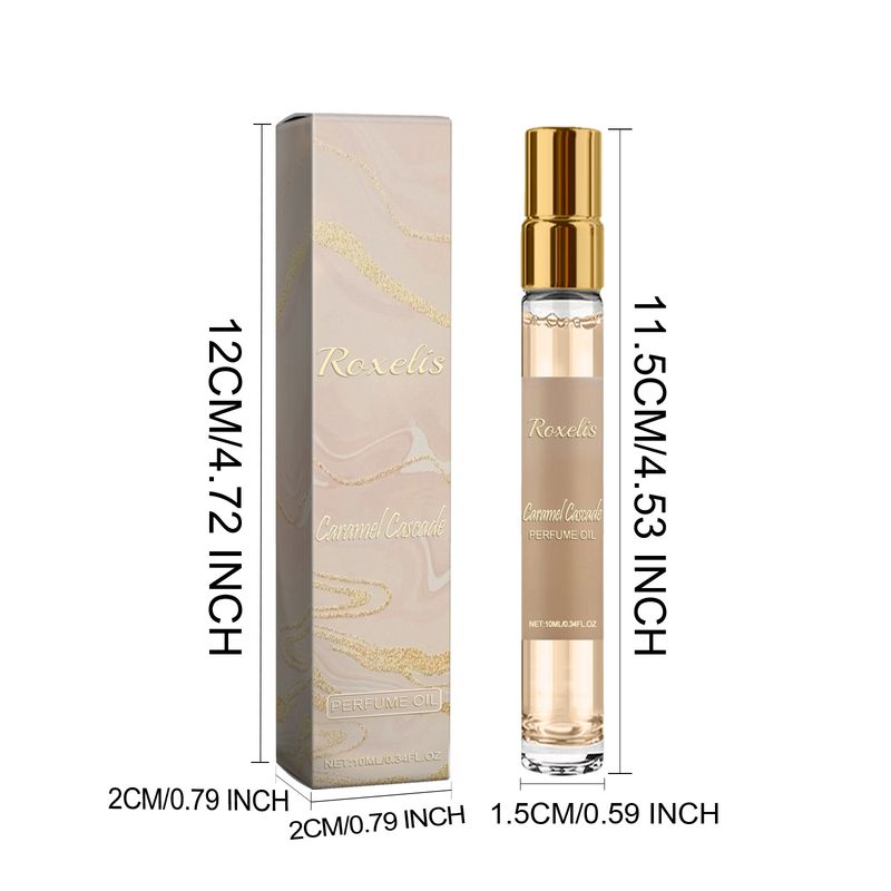Duftendes Karamellparfüm, langanhaltend, elegant, natürlich, klein, frisch, mild, nicht scharf, tragbares Karamellparfüm_voghion.com