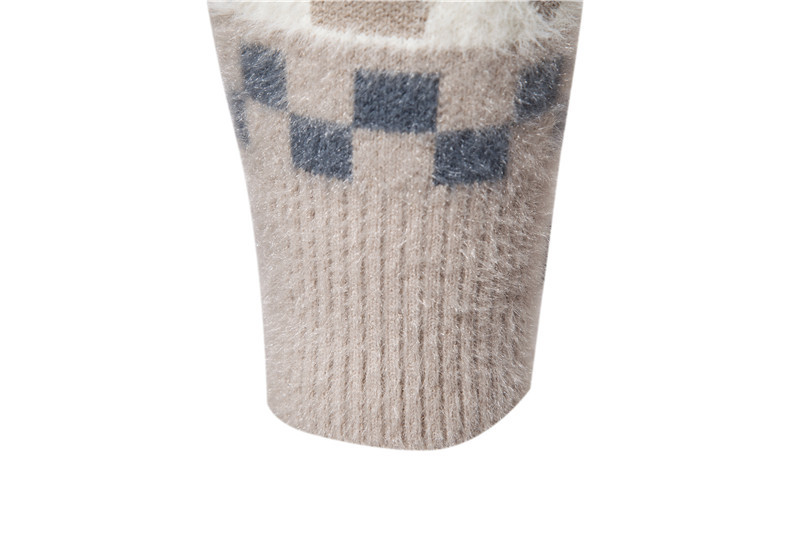 Suéteres de roupas masculinas outono e inverno nova moda estampada suéteres de gola redonda suéteres retrô americanos tops masculinos_voghion.com