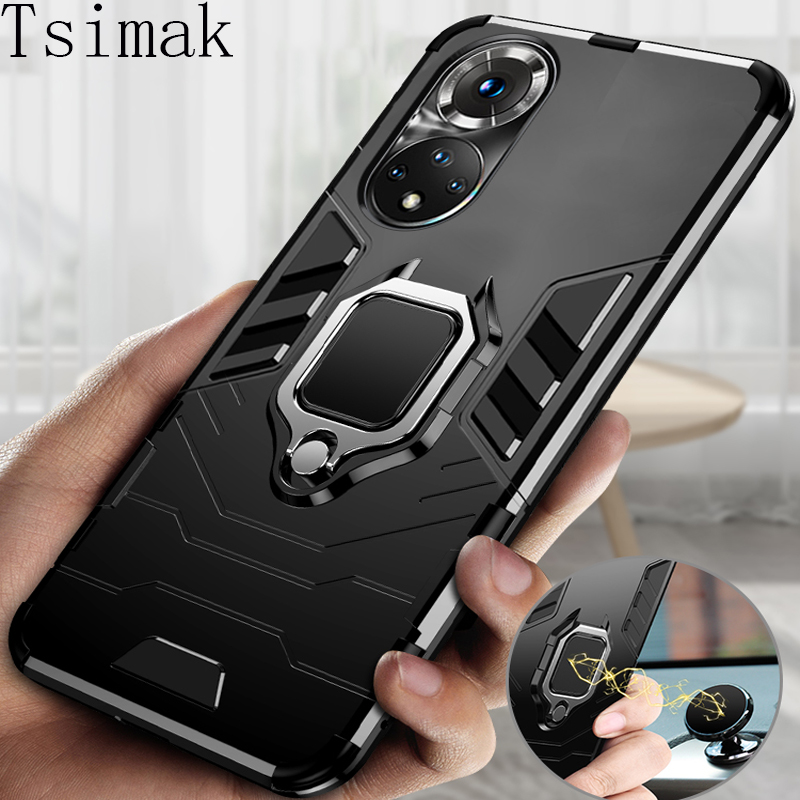 Shockproof Armor Case For Huawei Nova 9 Pro 10 SE 7 8 7i 8i Y60 Y90 Y70 Plus Stand Back Phone Cover for Honor 50 70 Lite Fundas_voghion.com