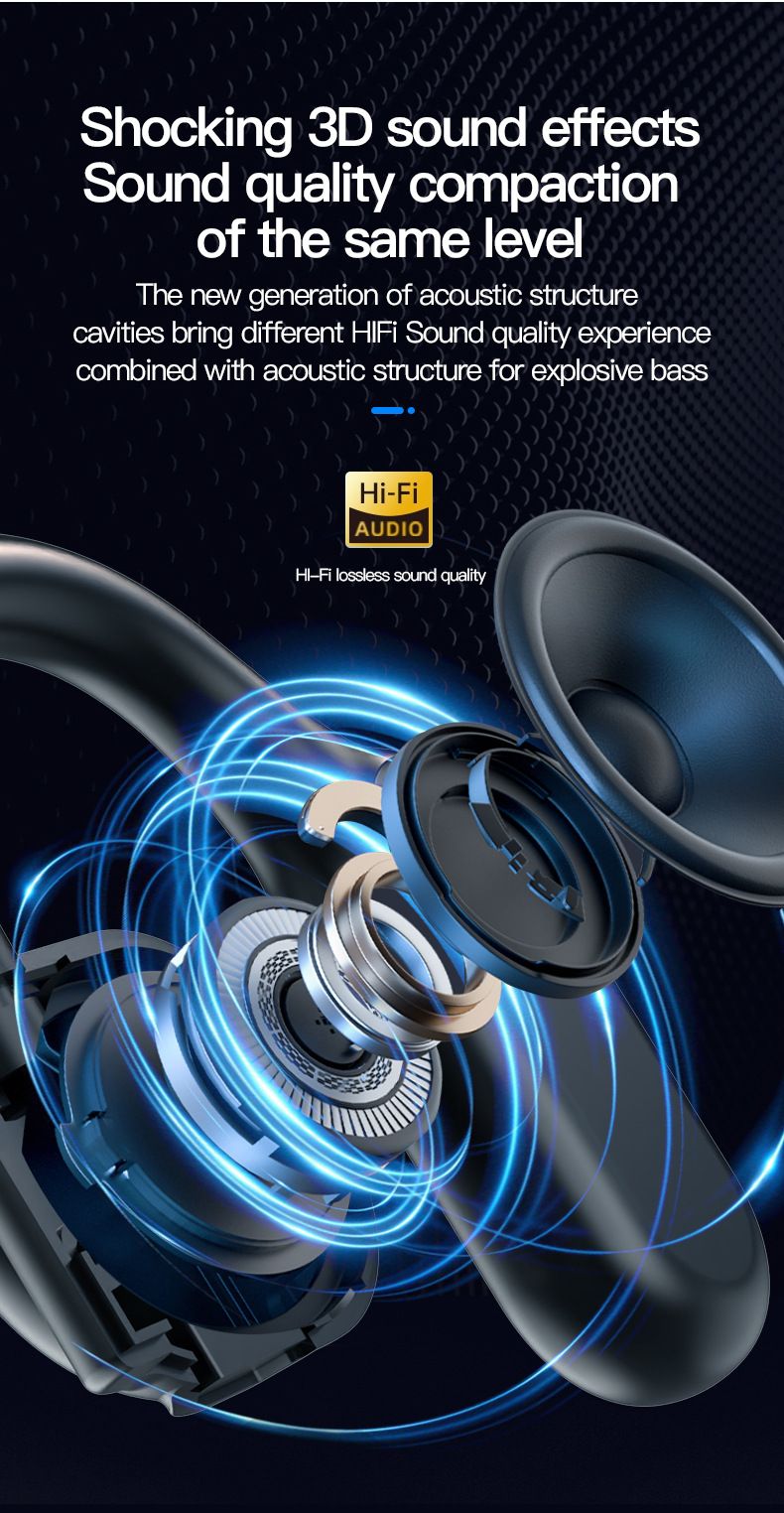 Neues BY99-Bluetooth-Headset, kabelloses Headset, passt nicht ins Ohr, offenes Ohr, hängendes Sport-Business-Headset_voghion.com