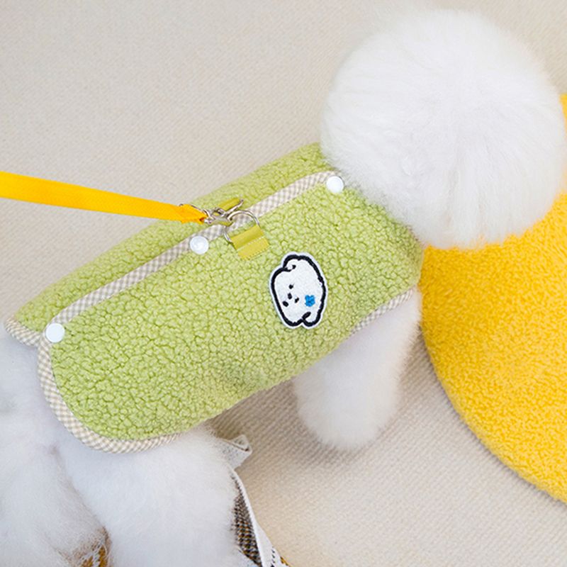 Polarowy płaszcz dla psów Pawstrip od PawParty Store_voghion.com