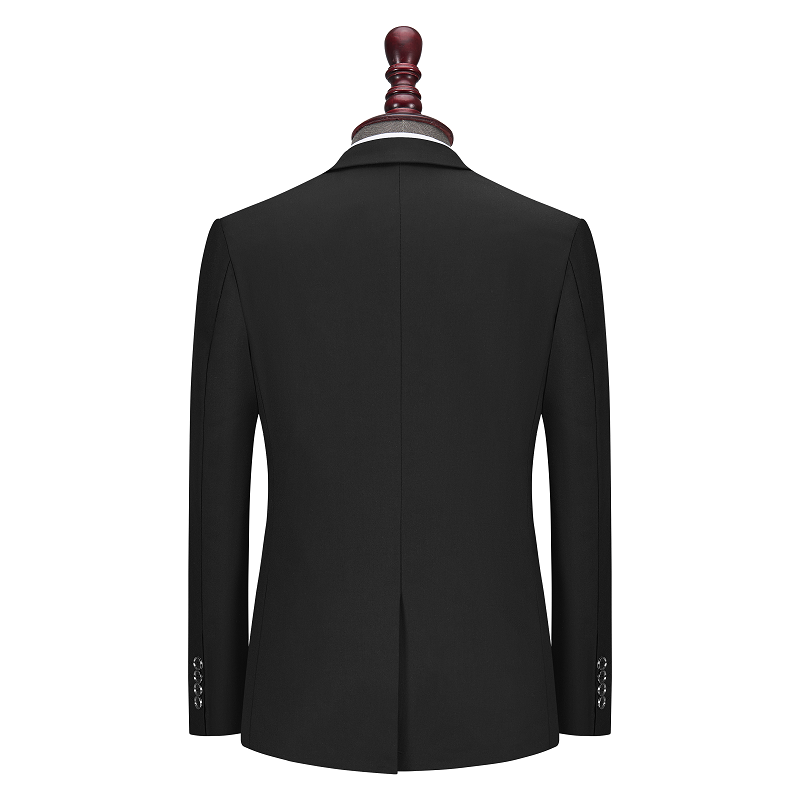 2024 Jugend Herren Neues Zwei-Knopf-Anzug-Set, Anzug, Weste, Dreiteiliges Business-Kleid_voghion.com