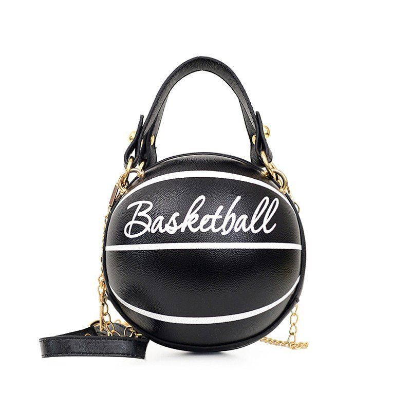 Palla rotonda personalizzata per donna 2024 autunno inverno nuova catena alla moda basket tracolla singola portatile_voghion.com