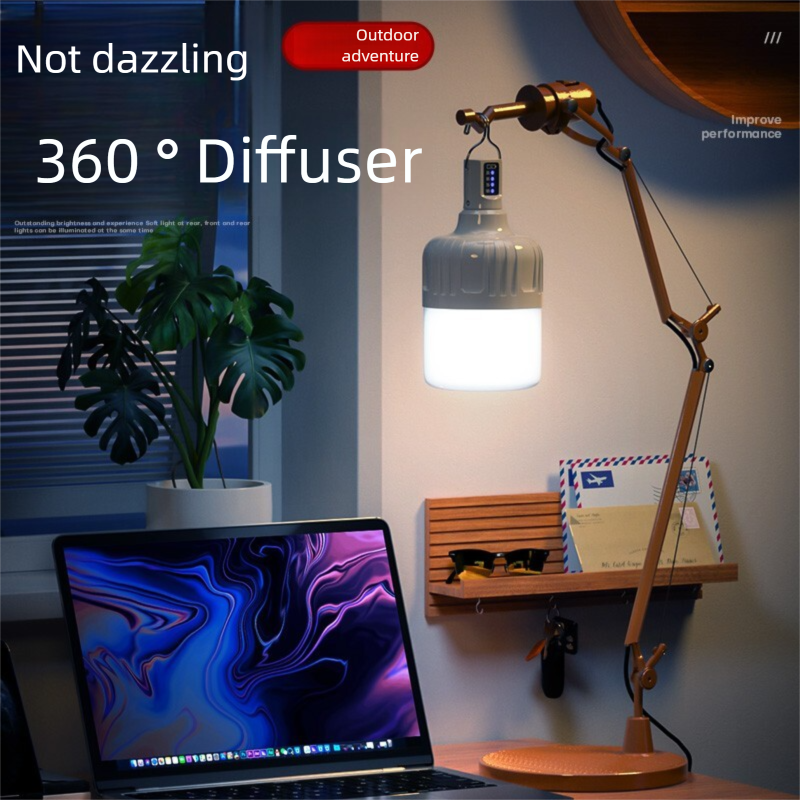 Żarówka akumulatorowa Shenhuo SupFire GT10-S, awaryjna, wisząca, do użytku na zewnątrz, do oświetlenia stoiska na targu nocnym_voghion.com