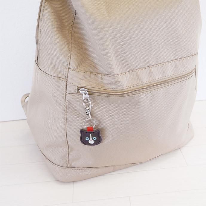 Porte-clés décoratif en cuir mignon de la série Chaton_voghion.com